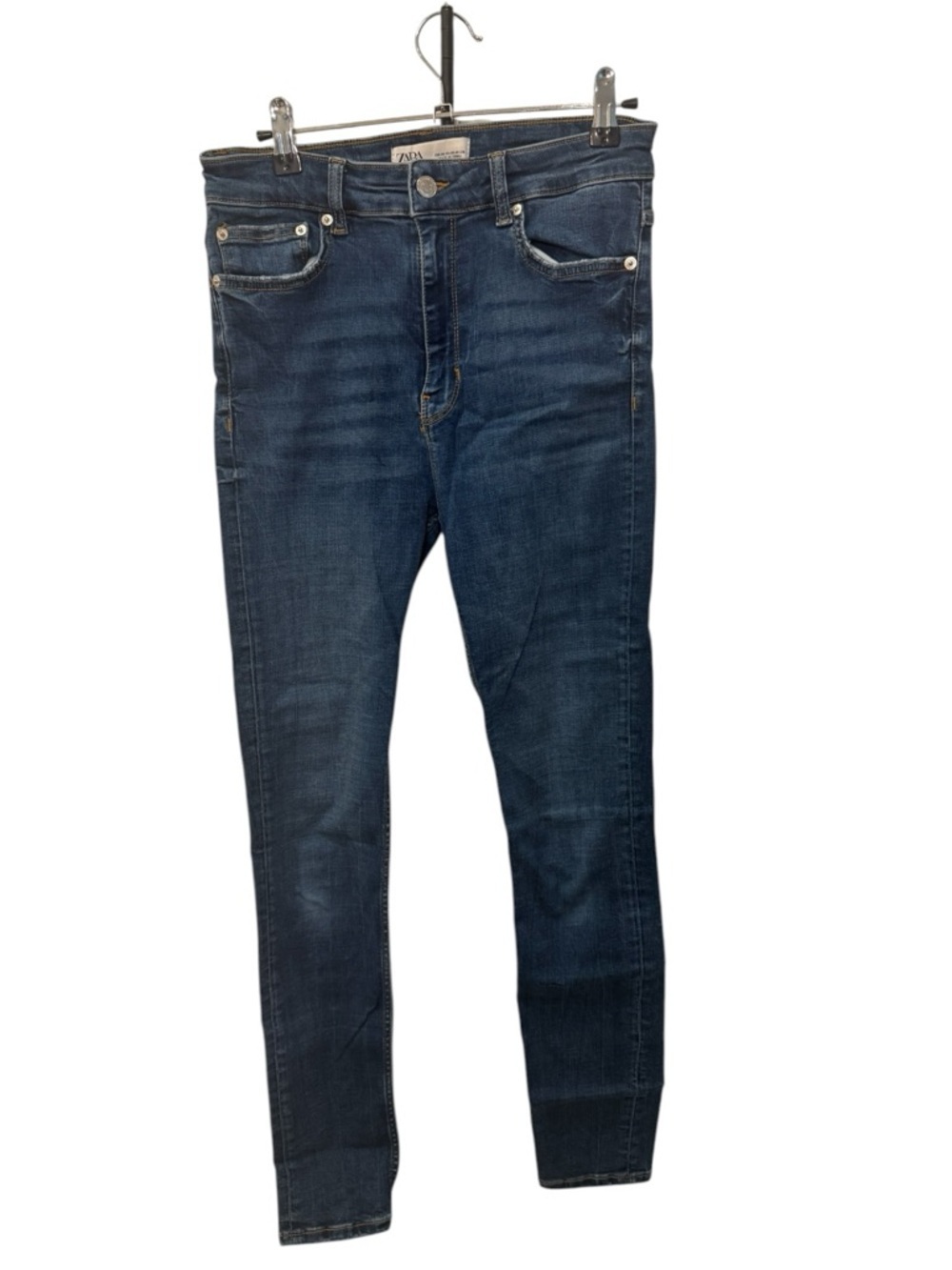 Zara Super Skinny Jeans in a dark blue wash women size 6